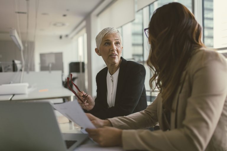 Businesswomen working in the office